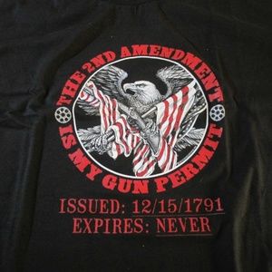 NWT 2nd Amendment T shirts - Size M or L